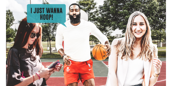 Harden, que no era cercano a una mujer cuando era niña